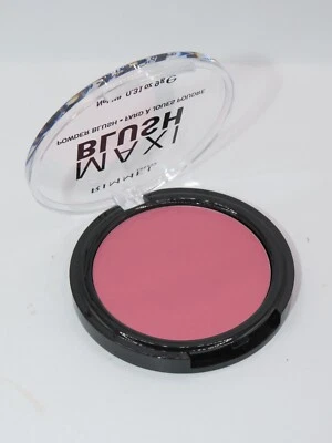 RIMMEL MAXI BLUSH PIGMENTED PRESS POWDER BLUSHER 9g - 003 WILD CARD - Image 1 of 4