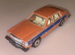 Vintage Unbranded Cadillac 70’s Seville  Orange Die Cast 1-64 Rare Original Old - Picture 1 of 6