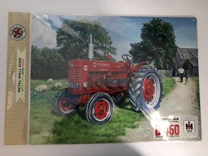 Top 100 - Placa de letrero de pared de metal - tractor McCormick - Imagen 1 de 1