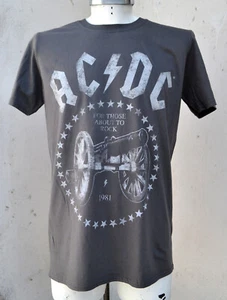Camisa AC/DC For Those About To Rock/Rock Or Bust NA Tour 2015 Talla M ACDC - Imagen 1 de 6
