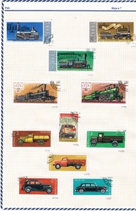 Rusia y Unión Soviética. Resto de colección con 27 hojas y 492 sellos - Foto 1 di 5