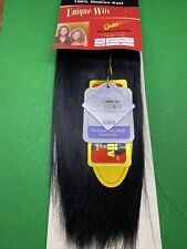 Unique_Wiiv_100% Human Hair SILKY WEAVE_10"_#1_by BOHYME