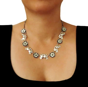 Maria Belen Designer 925 Sterling Taxco Silver and Turquoise Love Birds Necklace - Picture 1 of 6