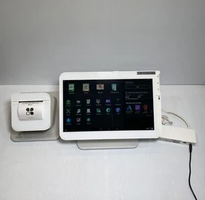 Clover Station C500 POS 1.0 System With Printer Point Sale P500 and Hub Locked - Picture 1 of 19