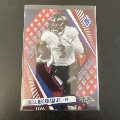 2023 Panini Phoenix Odell Beckham Jr #60 Red /199 - Image 1 of 4