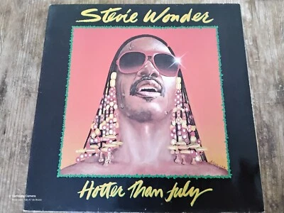Stevie Wonder "Hotter Than July", Vinyl 33t LP - Photo 1/3