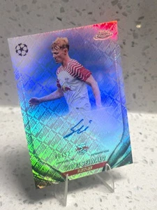 2024-25 Topps Chrome UEFA Nicolas Seiwald Auto Refractor Toppsfractor RC #40/52 - Picture 1 of 3