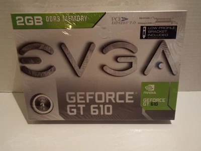 EVGA GeForce GT 610 2GB DDR3 PCI Express. 2.0 Directx 11.  -Brand New In Box NIB - Image 1 of 4