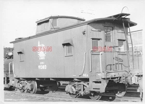 25FF477 RP 1940s/50s CENTRAL RAILROAD NEW JERSEY CABOOSE #91302 - Picture 1 of 1