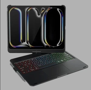 doqo iPad Pro 13 pulgadas Funda con Teclado (M4, 2024),Funda Teclado para iPad... - Imagen 1 de 1