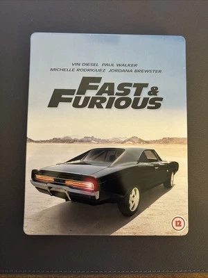 Fast & Furious 2009 Limited Edition Steelbook Blu-ray Bluray Movie Film UK - Image 1 of 4
