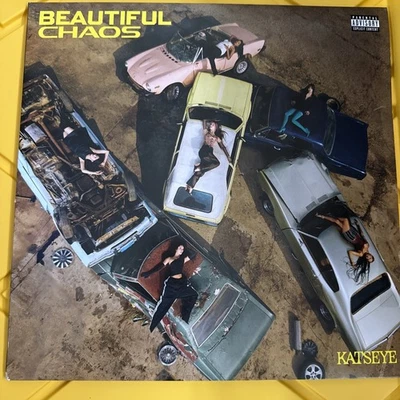 Katseye Beautiful Chaos (Neon Lime LP) (Vinyl) 12" Album Neon Vinyl - Image 1 of 3