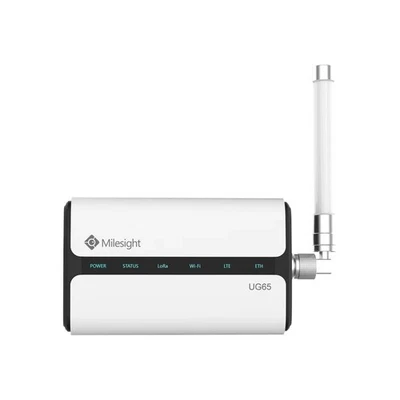 Milesight UG65 Semi-Industrial LoRaWAN Gateway, IP65 with Cellular (no extern... - image 1 of 4