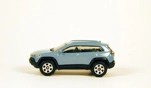 Matchbox 2014 Jeep Cherokee Trailhawk Blue No Package - Picture 1 of 3