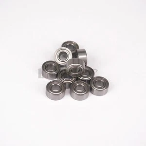 (10)695ZZ 5x13x4mm ABEC1 rodamiento de bolas de ranura profunda blindado de pared delgada - Imagen 1 de 5