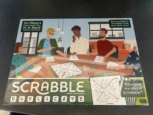 BNIB Scrabble Duplicate 2020 The Word Crossword Game - Sealed - Picture 1 of 1