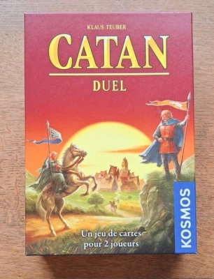 JEU DE SOCIETE " CATAN " DUEL PAR KOSMOS COMPLET ET NEUF - Photo 1/4