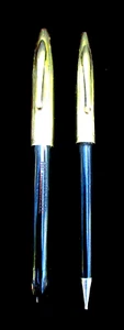 VINTAGE 1950's G.F. MECHANICAL PENCIL AND FOUNTAIN PEN (gold nib) BY SHEAFFER - Picture 1 of 4