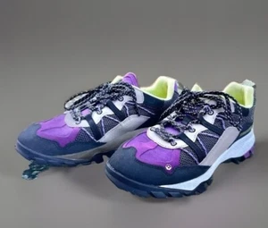 Timberland Womens GARRISON TRAIL Low Hiker Hiking Sneakers Sz 6.5 Purple Black - Picture 1 of 6