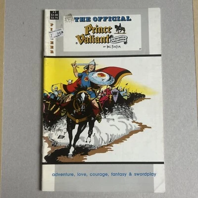 The Official Prince Valiant #2 July 1988 Pioneer Comics Foto 1 de 3