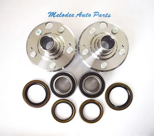 REAR Left & Right Wheel Hub & 2 REAR Wheel Bearing Set for LEXUS LS400 93-00 - Picture 1 of 5