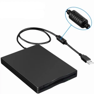 Zewnętrzny emulator USB Napęd dyskietek Dyskietka Dyskietka Dysk 1,44MB 2HD 3,5 cala DE - Zdjęcie 1 z 9