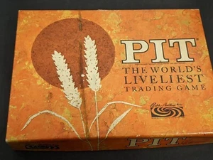 VINTAGE 1964 PARKER BROTHERS PIT CARD GAME No. 660 COMPLETE IN ORIGINAL BOX - Picture 1 of 10
