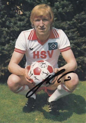 Autogramm - Horst Hrubesch (HSV) - Bild 1 von 2