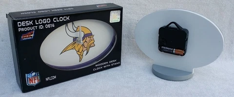 Minnesota Vikings Desk Clock Cover