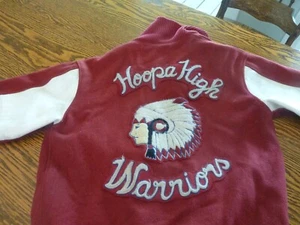hoopa high warriors letterman jacket 1984 - Picture 1 of 11