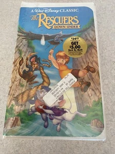 The Rescuers Down Under Walt Disney Classic VHS Tape 1991 Black Diamond 1142 - Picture 1 of 5