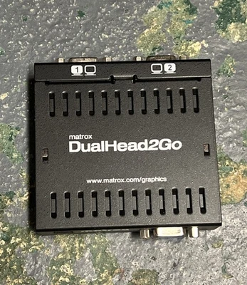 Matrox Dual Head 2 Go ROHS Compliant  D2G-A2A - Image 1 of 4