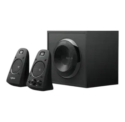 Logitech Z623 Home Speaker System 3 Stück 2.1 Kanal Schwarz 400 Watt TV Telefon PC - Bild 1 von 4