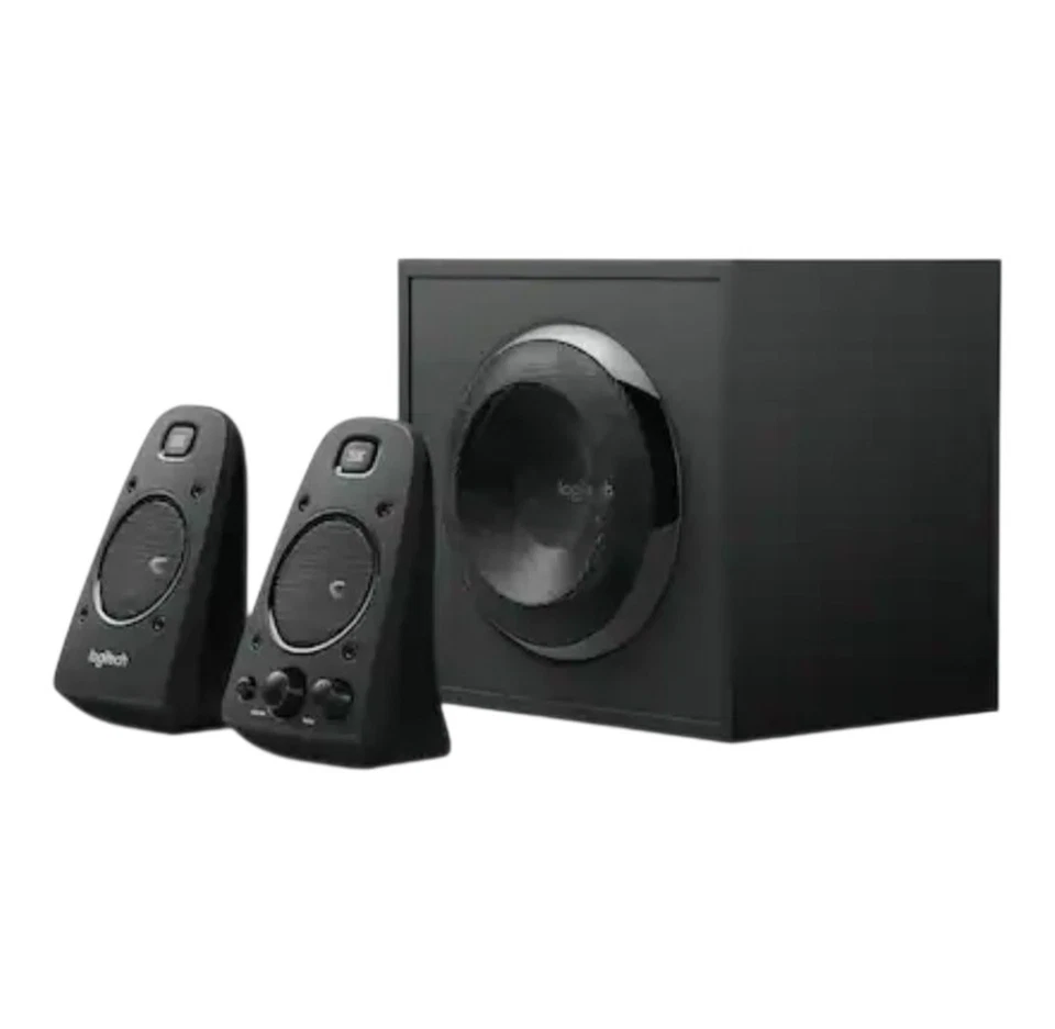 Logitech Z623 Home Speaker System 3 Stück 2.1 Kanal Schwarz 400 Watt TV Telefon PC - Bild 1 von 4