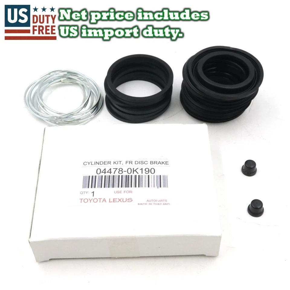 Kit de reparación de pinza de freno delantera Fit Toyota Hilux Revo GGN125 GGN125 KUN125 TGN126 Foto 1 de 4