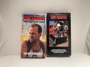 Die Hard with a Vengeance + The Making Of VHS Lot (Bruce Willis, Action) - Picture 1 of 3