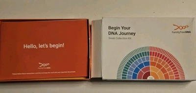 Genuine Family Tree DNA Swab Collection Kit Genetic Testing Open Sealed Unused  - Image 1 of 4