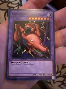Yu-Gi-Oh! Twin-Headed Thunder Dragon MRD-EN120 Super Unlimited NM EN Variant - Picture 1 of 6