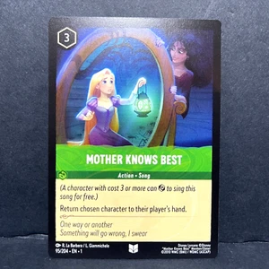 2023 DISNEY LORCANA DAS ERSTE KAPITEL MUTTER WEISS AM BESTEN 95/204 UNCOMMON  - Bild 1 von 2
