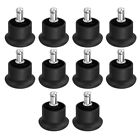  10 Pcs Carpet Protector for Desk Chair Fixed Foot Pad Tables and Chairs