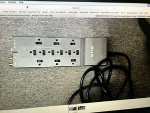 Belkin Components 8 Outlet Surge Protectorhttps:...BE108231-12 - Picture 1 of 1