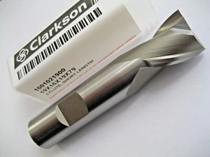 19 mm KOBALT SCHLITZBOHRER FRÄSE HSSCo8 M42 2 GERIFFELT EUROPA CLARKSON 1001021900 P285 - Bild 1 von 7