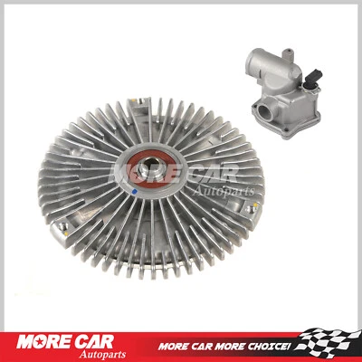 Carcasa termostato embrague ventilador para Dodge Sprinter 2500 3500 2004-2006 2,7 L diésel Foto 1 de 4