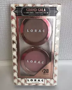 LORAC Grand Gala Duo sorgente luminosa e sorgente di colore blush rosa costruibile nuovo/sigillato - Foto 1 di 5
