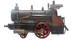 Vintage Early Uncommon 1-gauge Bing UK-Market Steam Stork Leg Locomotive