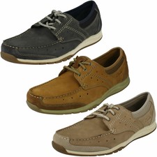 clarks mens deck shoes