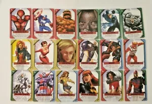 2001 Marvel Recharge Card Game Lot Spiderman/Colossus/Wasp/Punisher 37 cards - Picture 1 of 2