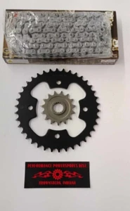 09-10 POLARIS OUTLAW 450 MXR NEW JT SPROCKET SET 14/38 & EK SRO O-RING CHAIN KIT - Picture 1 of 1