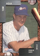 1992 Visalia Oaks Fleer/ProCards #1021 Tom Houk