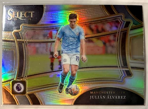 2023-24 Panini Select Premier League Julian Alvarez Refractor Field Level #243 - Picture 1 of 2